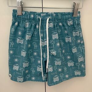 George Hats Blue Surf Hybrid Swim Shorts 5-6y